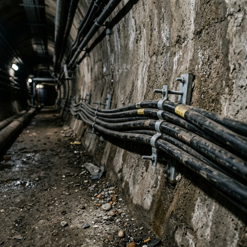 Dark fiber as a rat sensor network