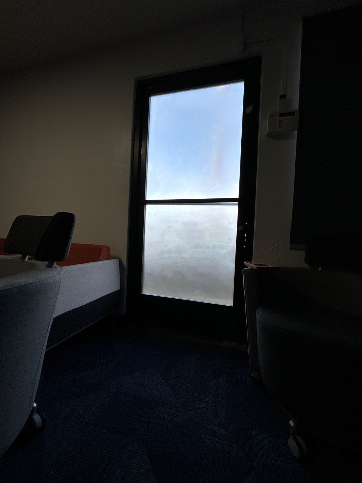 A window showing daylight, representing the shift to daytime activity
